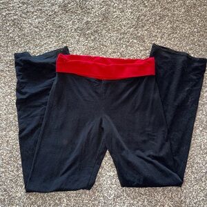 Victoria's Secret Foldover Leggings w Beading